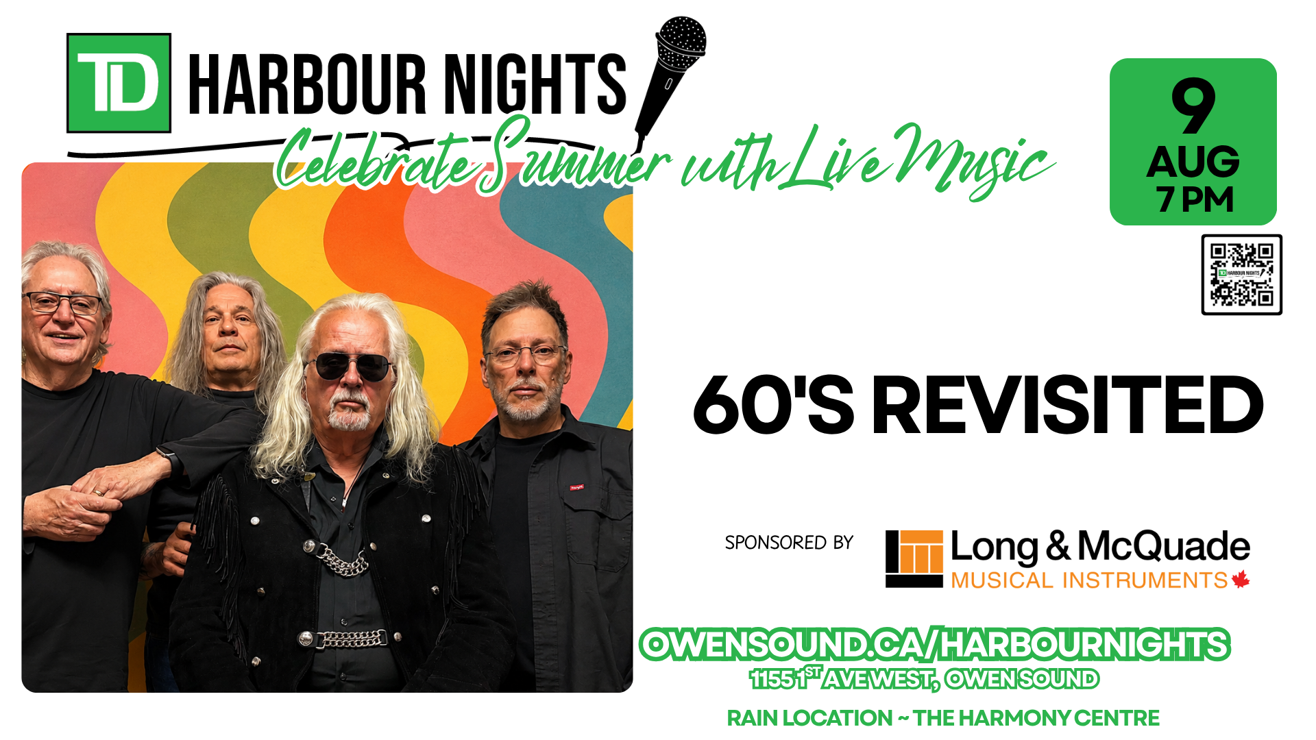 Event image TD Harbour Nights presents 60's Revisited